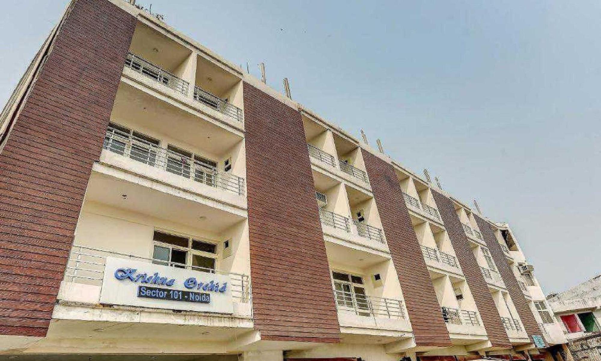 Hotel O Krishna Orchid Near Noida Sector 81 Metro Station Екстер'єр фото